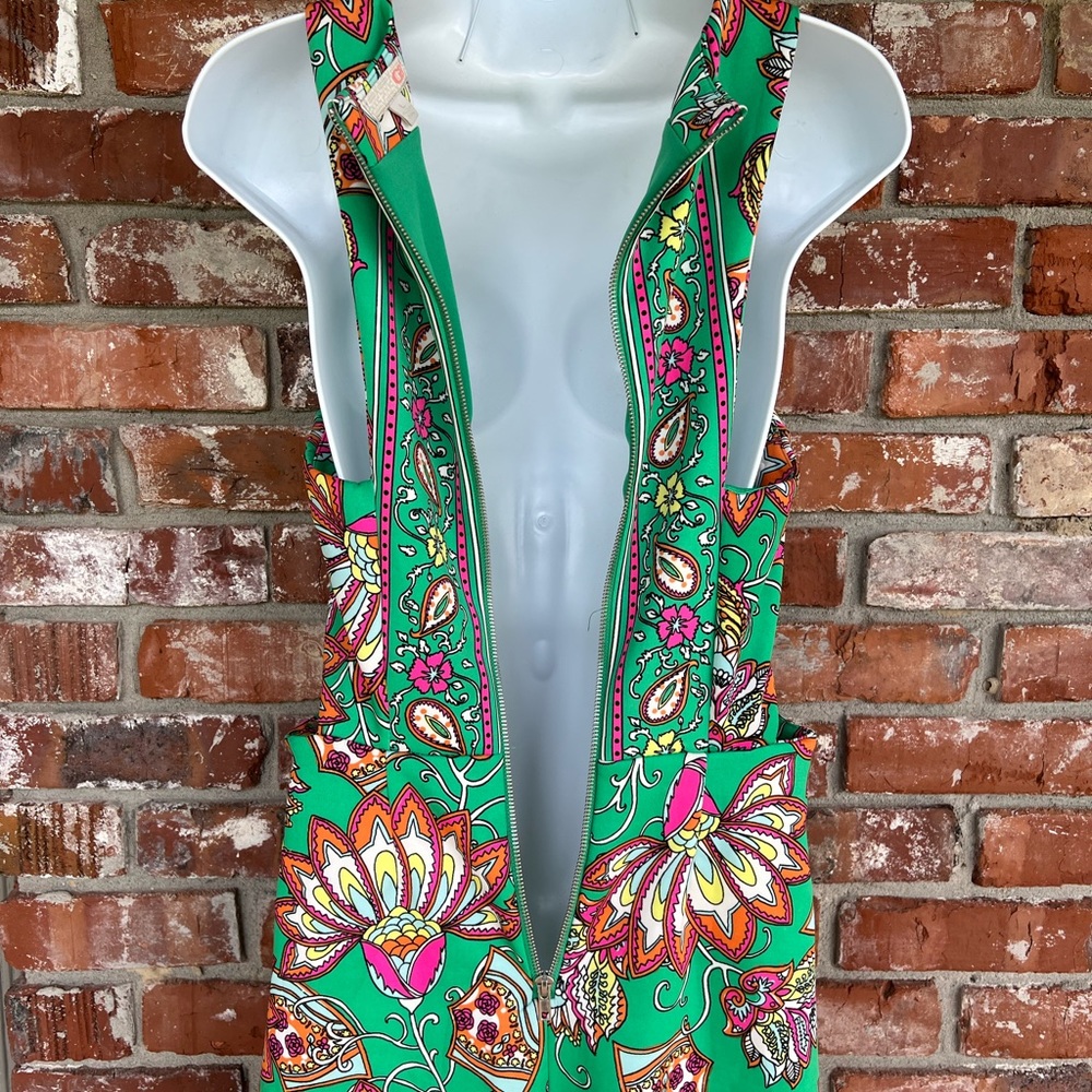 GB green midi dress size L - Picture 6 of 9